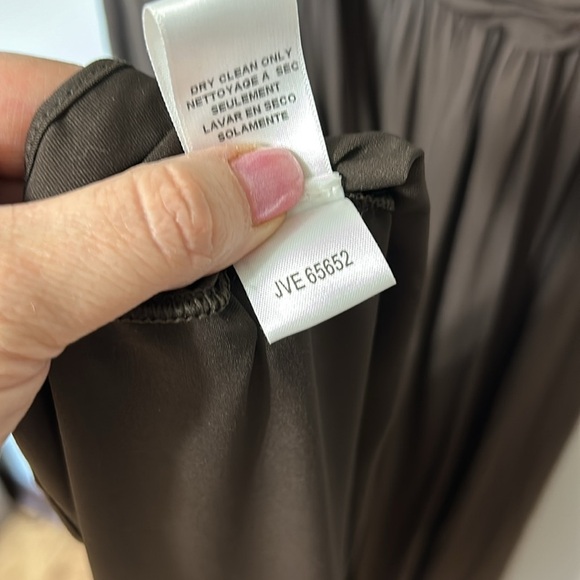 BCBGMAXARIZIA OAK "JVE65652" BEADED STRAPLESS LONG GOWN DRESS Size Medium - Picture 8 of 8